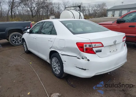 2012 Toyota Camry Le from USA, damaged, VIN 4T1BF1FK8CU185400